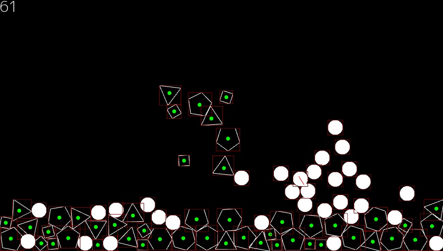 screenshot of simulator app